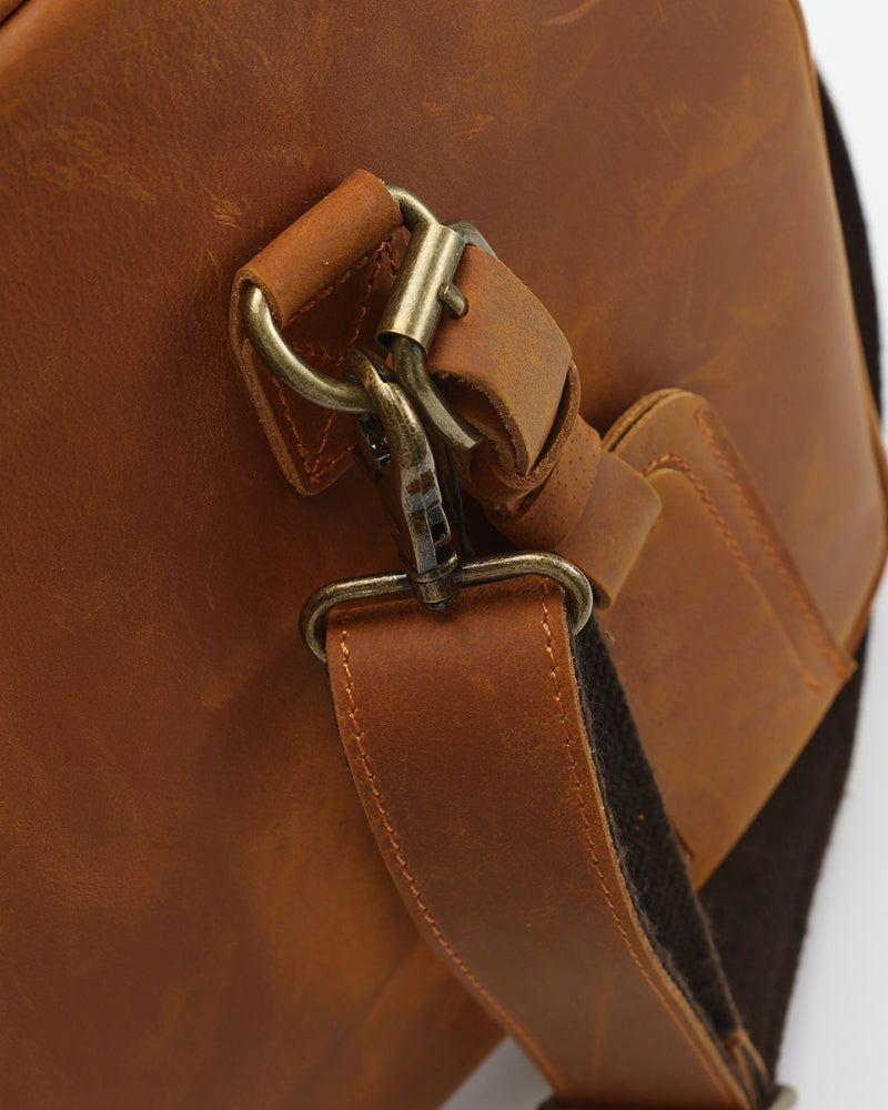 Montague Leather Duffle