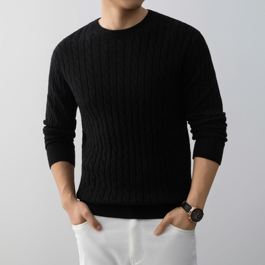 ST. MORITZ Cable Sweater