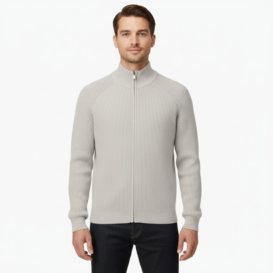 AMALFI Full-Zip Wool Gilet