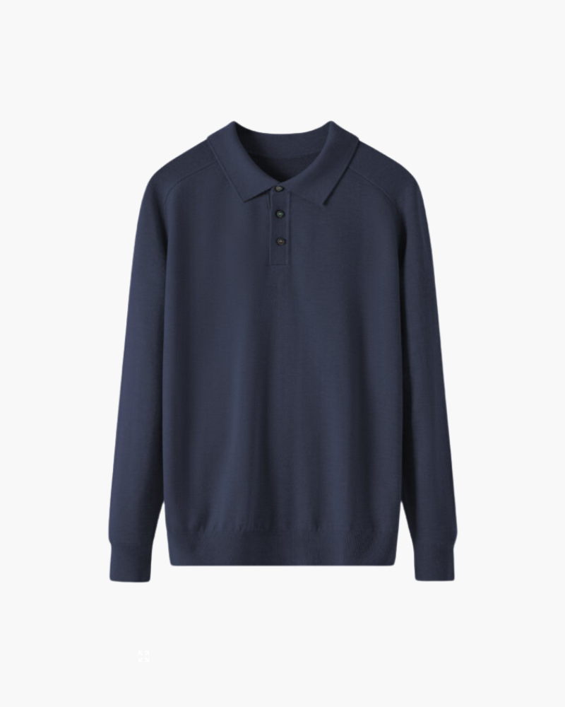100% Premium Wolle Polo