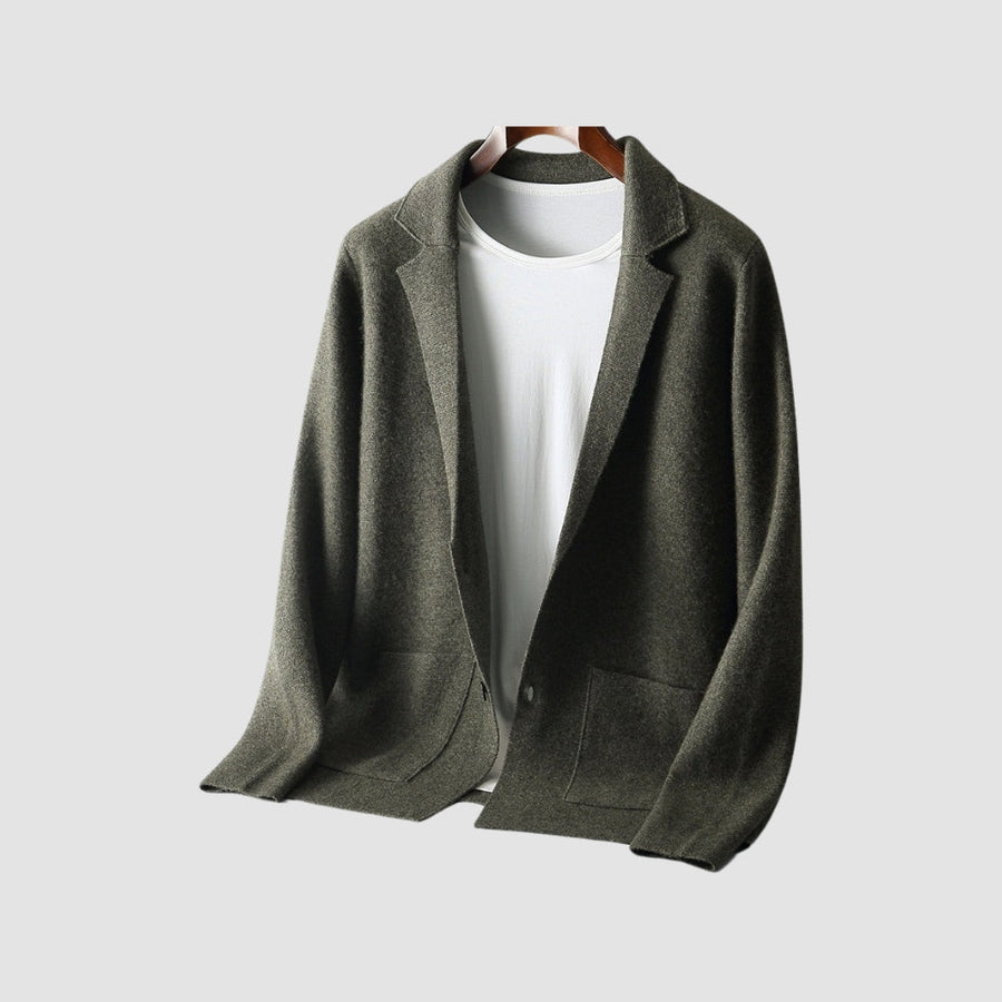 Old Money V-Neck Pure Cashmere Wool Cardigan