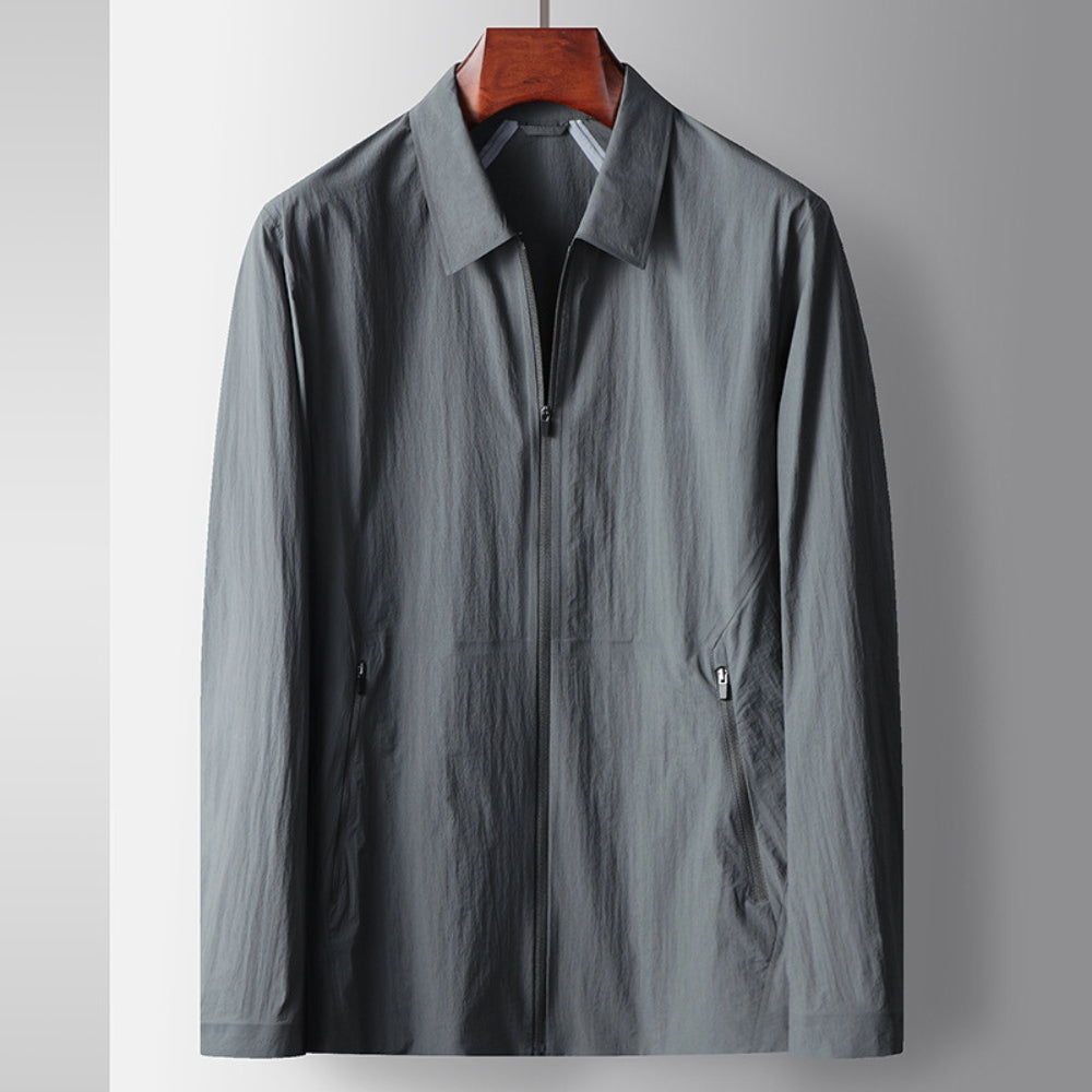 Old Money Lapel Seamless Lightweight Jacket