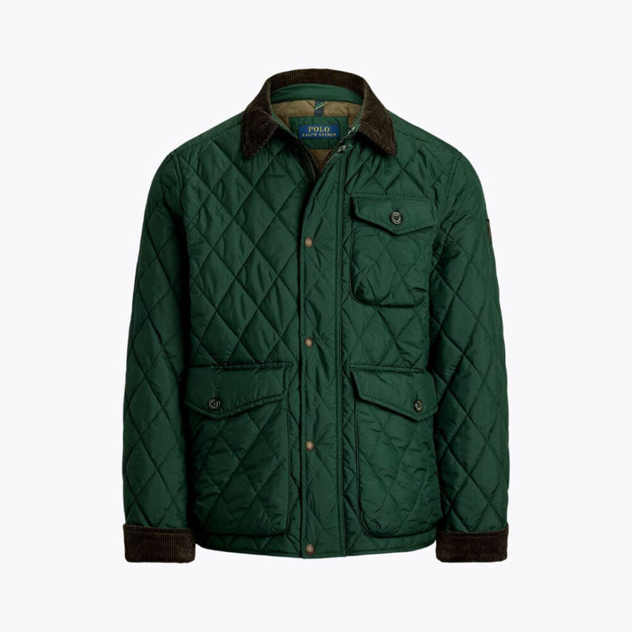 Quilted Water-Repellent Insulated Jacket