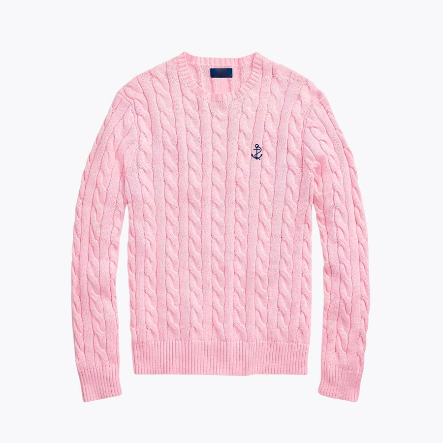Cable-Knit Cotton Jumper