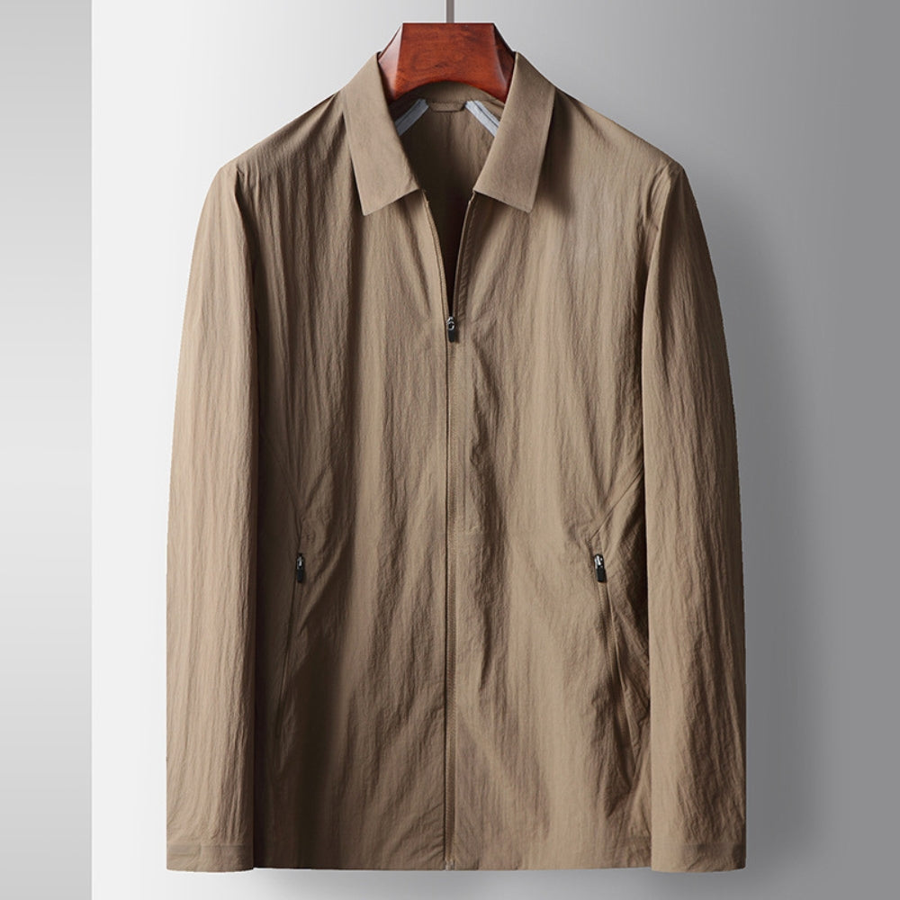 Old Money Lapel Seamless Lightweight Jacket