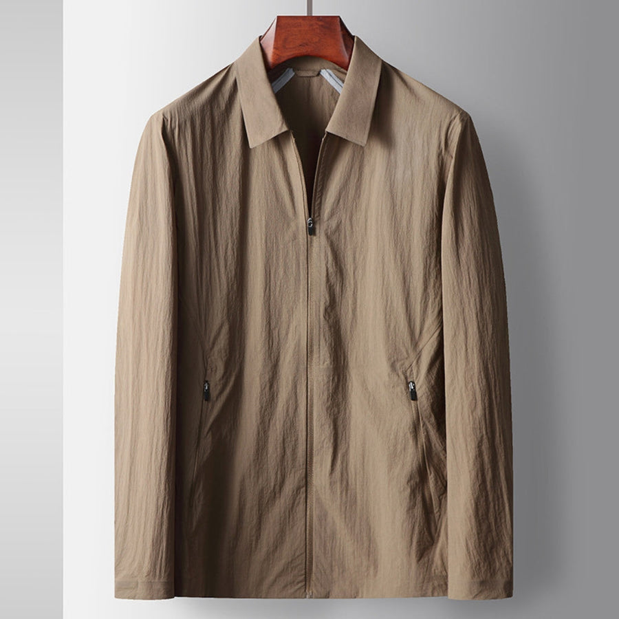 Old Money Lapel Seamless Lightweight Jacket