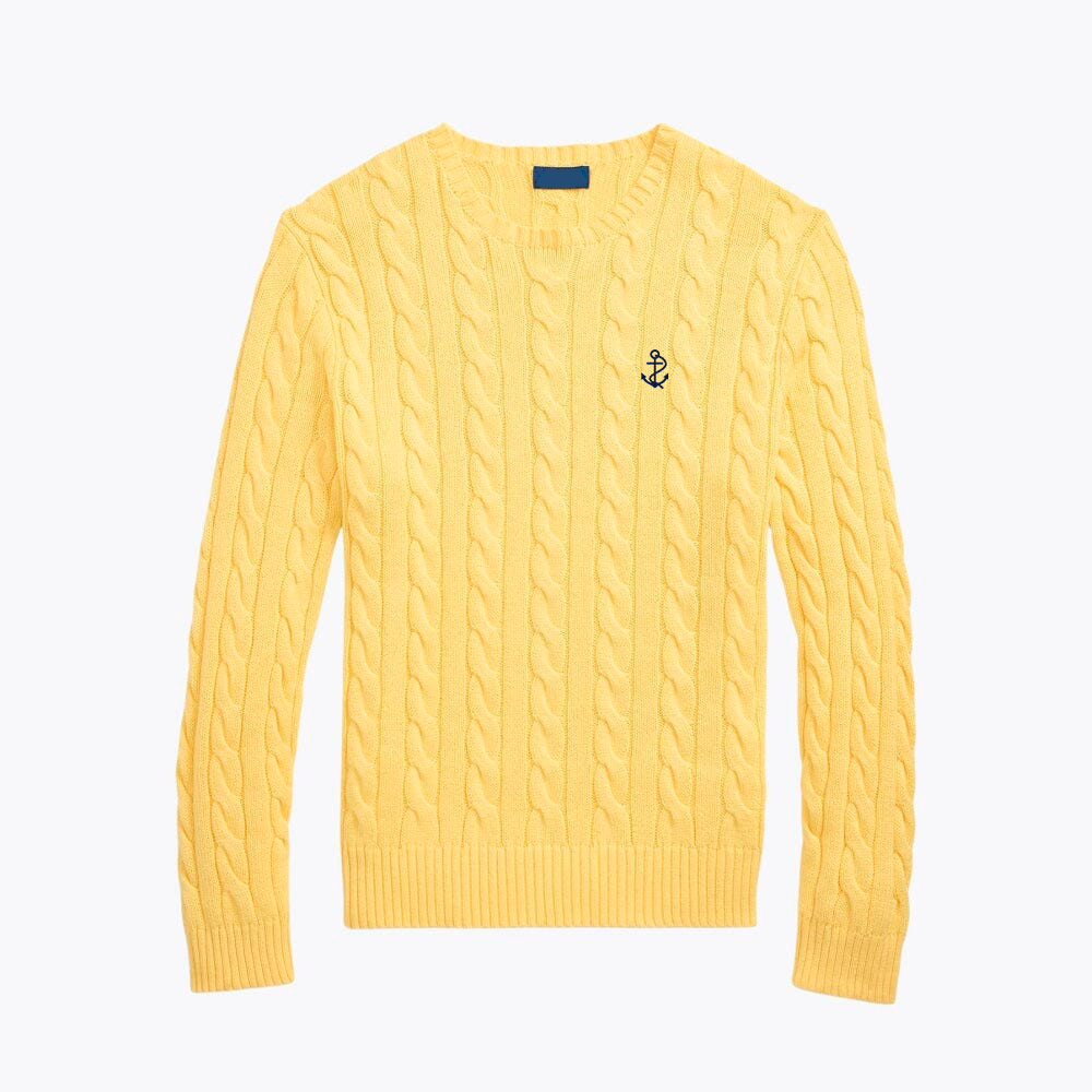 Cable-Knit Cotton Jumper