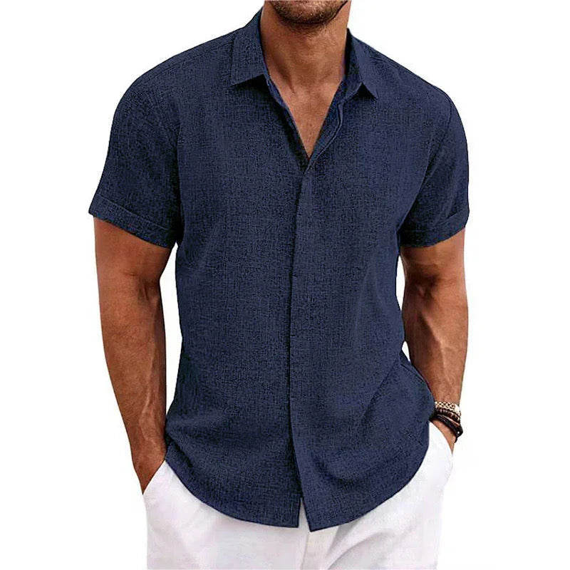 MIAMI Short Sleeve Linen Shirt