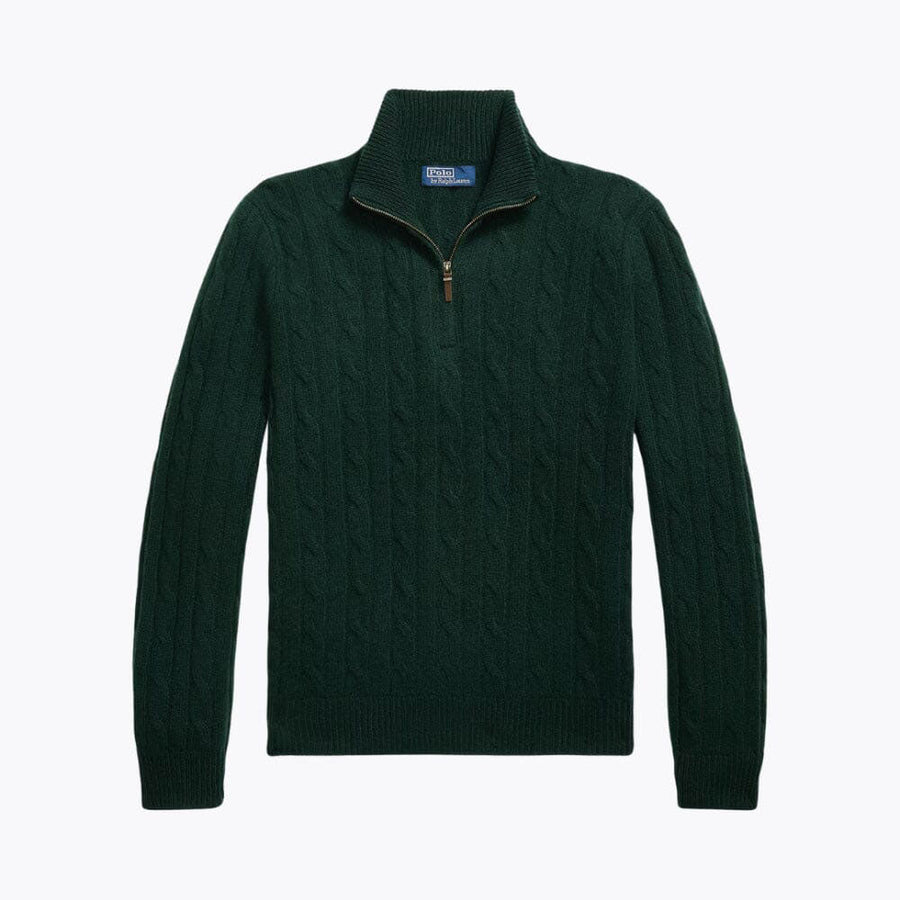 Premium Quarter-Zip Knit Sweater