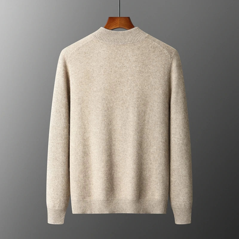 Old Money Men’s Cashmere Zip Jacket
