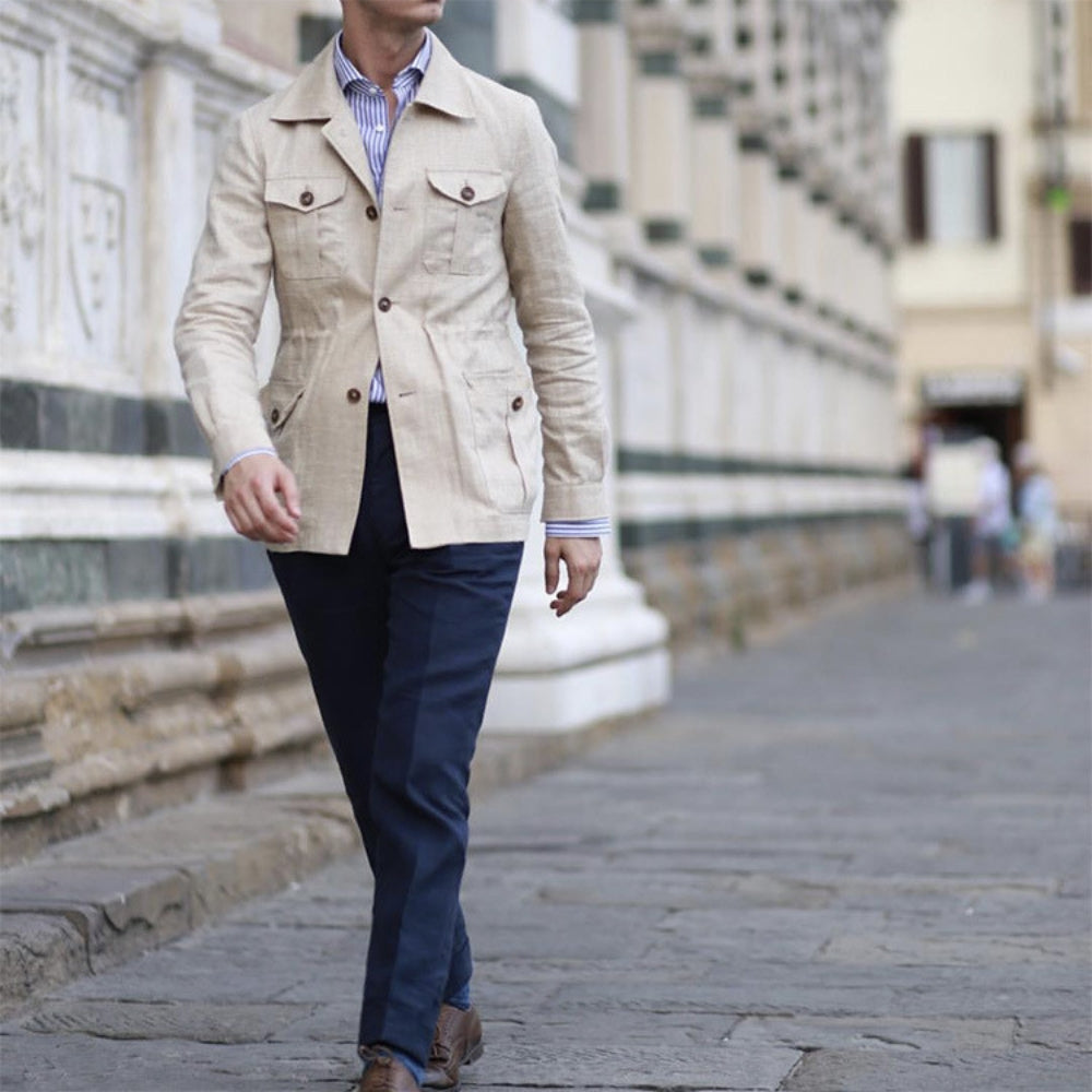 Old Money Casual Hunting Short Coat