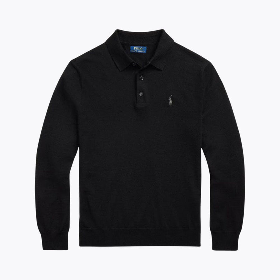 Fit Wool Collared Sweater